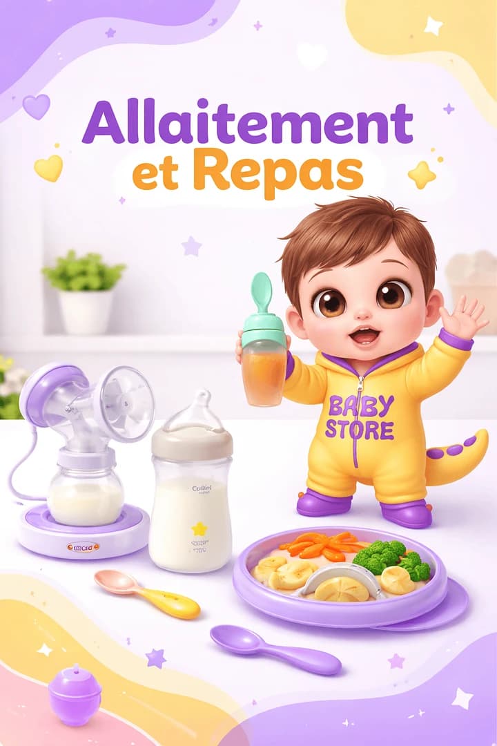 الرضاعة و الأكل – Allaitement & Repas